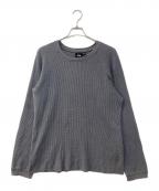 stussyステューシー）の古着「Extra Tough Thermal / サーマルカットソー」｜グレー