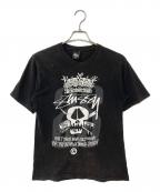 stussyステューシー）の古着「Built Tough Collyfornia Tee」｜グレー