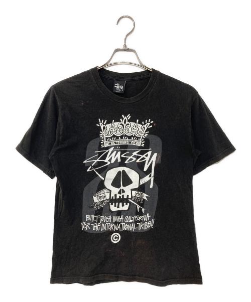 stussy（ステューシー）stussy (ステューシー) Built Tough Collyfornia Tee グレー サイズ:Sの古着・服飾アイテム