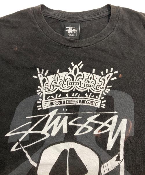 stussy（ステューシー）stussy (ステューシー) Built Tough Collyfornia Tee グレー サイズ:Sの古着・服飾アイテム