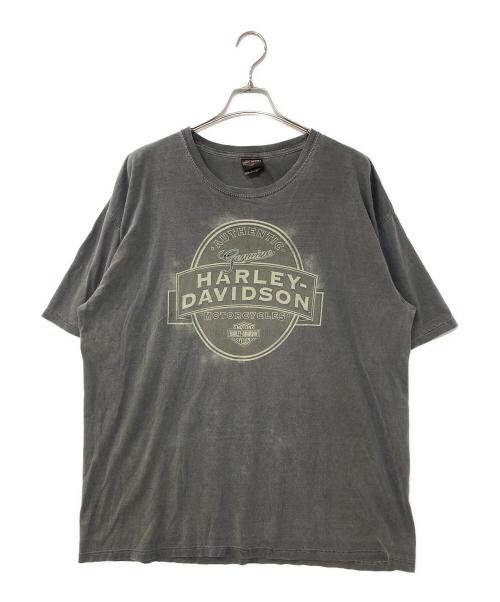 HARLEY-DAVIDSON（ハーレーダビッドソン）HARLEY-DAVIDSON (ハーレーダビッドソン) プリントTシャツ グレー サイズ:XLの古着・服飾アイテム