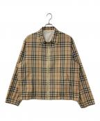 BURBERRY LONDONバーバリーロンドン）の古着「ノバチェックリバーシブルジャケット」｜ベージュ