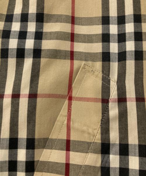 BURBERRY LONDON（バーバリーロンドン）BURBERRY LONDON (バーバリーロンドン) ノバチェックリバーシブルジャケット ベージュ サイズ:記載なしの古着・服飾アイテム