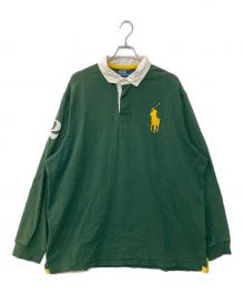 POLO RALPH LAUREN（ポロ・ラルフローレン）の古着「ビッグポニーラガーシャツ」｜グリーン