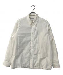 DAIRIKU（ダイリク）の古着「Quilting Dress Shirt シャツジャケット」｜ホワイト