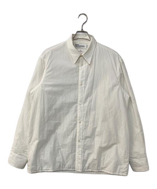 DAIRIKU（ダイリク）DAIRIKU (ダイリク) Quilting Dress Shirt シャツジャケット ホワイト サイズ:Mの古着・服飾アイテム