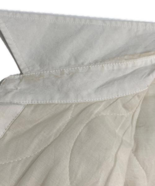 DAIRIKU（ダイリク）DAIRIKU (ダイリク) Quilting Dress Shirt シャツジャケット ホワイト サイズ:Mの古着・服飾アイテム
