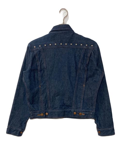 Wrangler（ラングラー）Wrangler (ラングラー) Vaporize (ヴェイパライズ) スタッズデニムトラッカージャケット インディゴ サイズ:Sの古着・服飾アイテム
