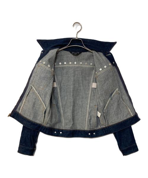 Wrangler（ラングラー）Wrangler (ラングラー) Vaporize (ヴェイパライズ) スタッズデニムトラッカージャケット インディゴ サイズ:Sの古着・服飾アイテム