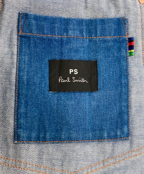 PAUL SMITH（ポールスミス）PAUL SMITH (ポールスミス) カバーオールデニムジャケット インディゴ サイズ:Mの古着・服飾アイテム