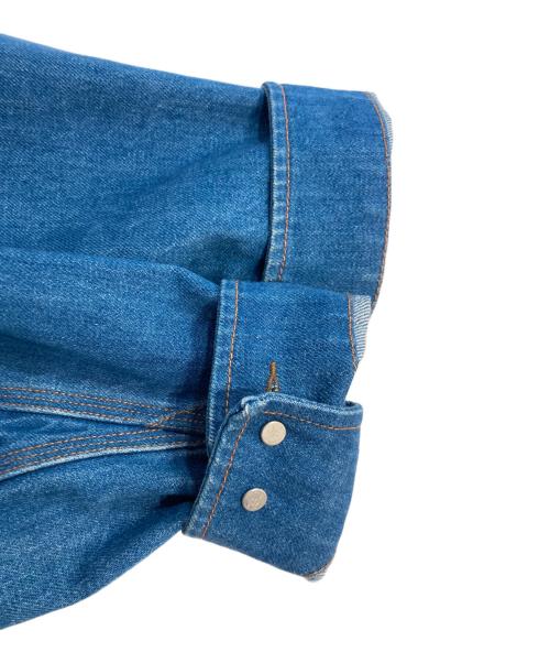 PAUL SMITH（ポールスミス）PAUL SMITH (ポールスミス) カバーオールデニムジャケット インディゴ サイズ:Mの古着・服飾アイテム