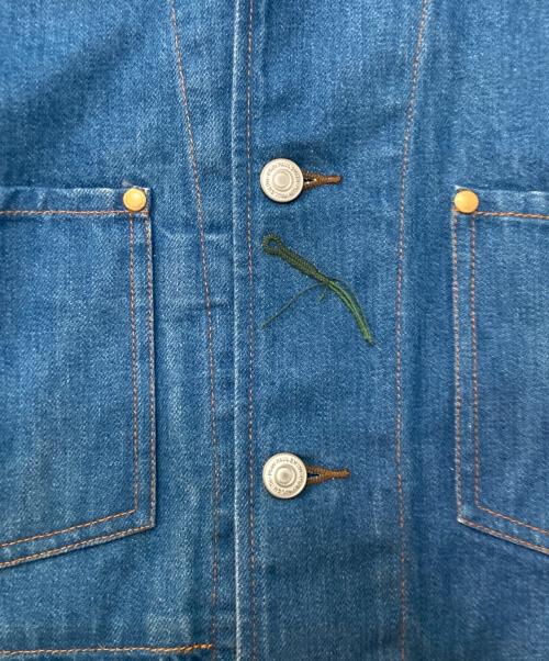 PAUL SMITH（ポールスミス）PAUL SMITH (ポールスミス) カバーオールデニムジャケット インディゴ サイズ:Mの古着・服飾アイテム