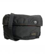 PORTERポーター）の古着「TANKER  SHOULDER BAG タンカー ショルダーバッグ」｜ブラック