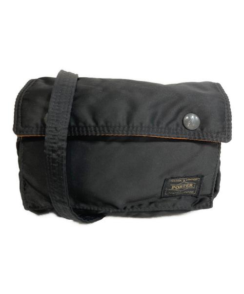 PORTER（ポーター）PORTER (ポーター) TANKER  SHOULDER BAG タンカー ショルダーバッグ ブラックの古着・服飾アイテム