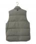Snow peak (スノーピーク) URBAN RESEARCH DOORS (アーバンリサーチドアーズ) R/N Ripstop Down Vest ダウンベスト グレー サイズ:XL：7000円