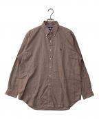 RALPH LAURENラルフローレン）の古着「チェックシャツ BLAKE」｜ブラウン