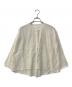 evam eva（エヴァムエヴァ）の古着「water linen shirts ウォーターリネンシャツ」｜ホワイト