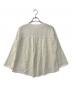 evam eva (エヴァムエヴァ) water linen shirts ウォーターリネンシャツ ホワイト サイズ:M：8000円