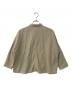 evam eva (エヴァムエヴァ) water linen shirts ウォーターリネンシャツ ベージュ サイズ:M：10000円