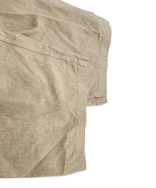 evam eva（エヴァムエヴァ）evam eva (エヴァムエヴァ) water linen pants ブラウン サイズ:Mの古着・服飾アイテム