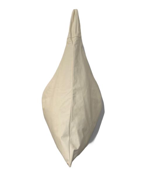 evam eva（エヴァムエヴァ）evam eva (エヴァムエヴァ) leather bag (吾妻袋) アイボリー サイズ:Sの古着・服飾アイテム