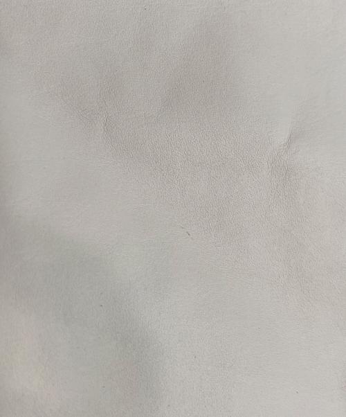 evam eva（エヴァムエヴァ）evam eva (エヴァムエヴァ) leather bag (吾妻袋) アイボリー サイズ:Sの古着・服飾アイテム