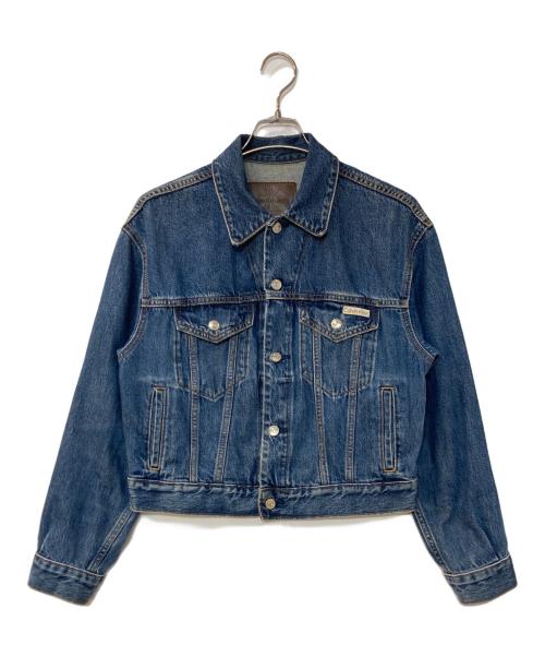 Calvin Klein（カルバンクライン）Calvin Klein (カルバンクライン) 90s パシフィコトラッカージャケット インディゴ サイズ:Sの古着・服飾アイテム