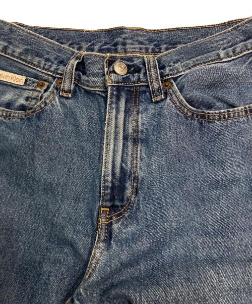 Calvin Klein（カルバンクライン）Calvin Klein (カルバンクライン) 90's Straight Jeans インディゴ サイズ:W25の古着・服飾アイテム
