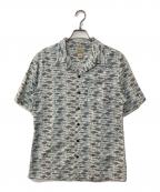 L.L.Beanエルエルビーン）の古着「アロハシャツ」｜ブルー