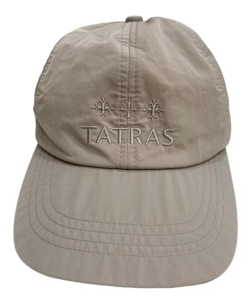 TATRAS（タトラス）TATRAS (タトラス) ANCHES ロゴ刺繍6パネルキャップ グレーの古着・服飾アイテム