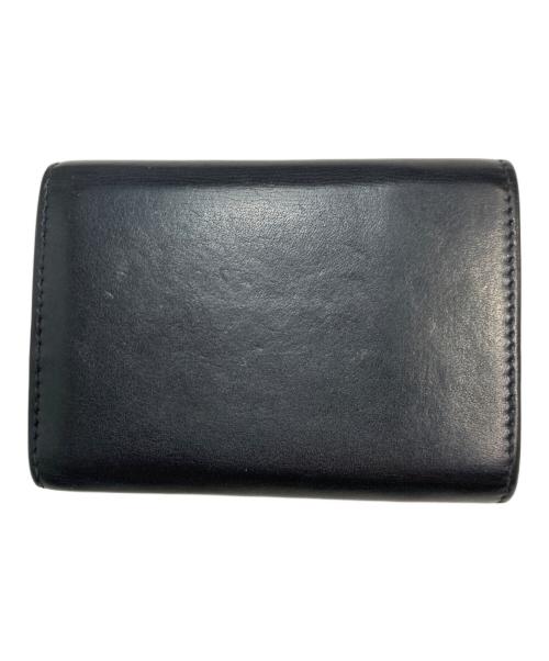 Saint Laurent Paris（サンローランパリ）Saint Laurent Paris (サンローランパリ) オリガミ タイニーウォレット 3つ折り財布 ブラックの古着・服飾アイテム
