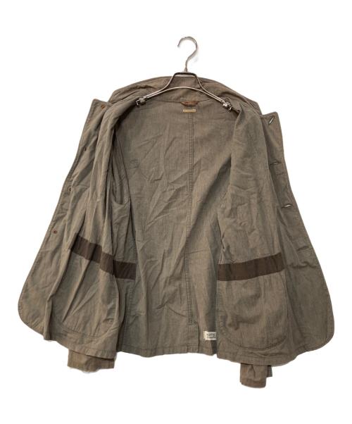 KAPITAL（キャピタル）KAPITAL (キャピタル) カバーオールジャケット カーキ サイズ:Lの古着・服飾アイテム