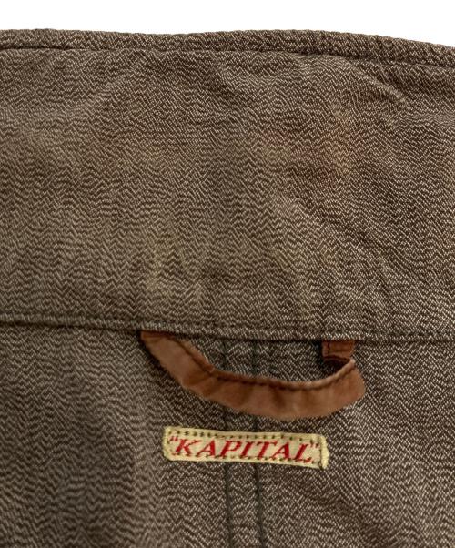 KAPITAL（キャピタル）KAPITAL (キャピタル) カバーオールジャケット カーキ サイズ:Lの古着・服飾アイテム