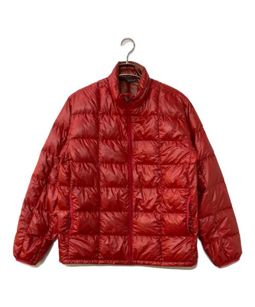 mont-bell（モンベル）mont-bell (モンベル) U.L.ダウンインナージップジャケット レッド サイズ:XLの古着・服飾アイテム