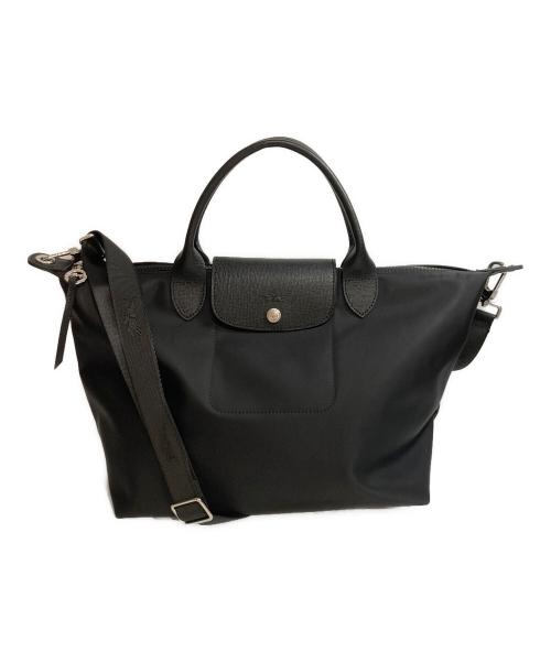 LONGCHAMP（ロンシャン）LONGCHAMP (ロンシャン) Le Pliage Neo M/ル・プリアージュ ネオ M 2WAYバッグ ブラックの古着・服飾アイテム