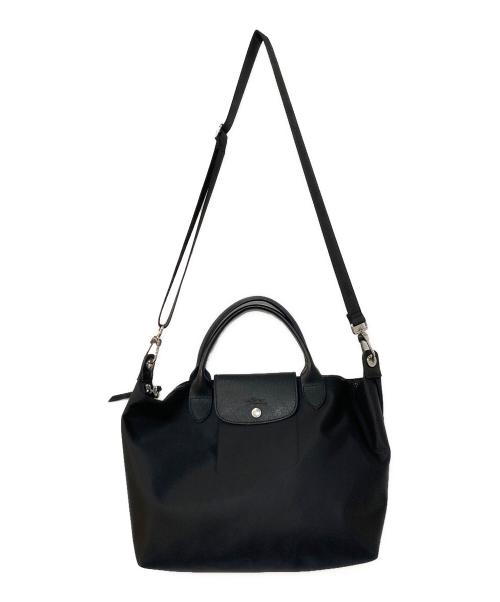 LONGCHAMP（ロンシャン）LONGCHAMP (ロンシャン) Le Pliage Neo M/ル・プリアージュ ネオ M 2WAYバッグ ブラックの古着・服飾アイテム