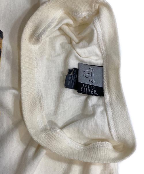 Hanes（ヘインズ）Hanes (ヘインズ) Mac OS X Ver.10.2 Jaguar プリントTシャツ ホワイト サイズ:2XLの古着・服飾アイテム