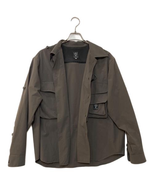 South2 West8（サウスツー ウエストエイト）south2 west8 (サウスツー ウエストエイト) Tenkara Trout Shirt グレー サイズ:Lの古着・服飾アイテム