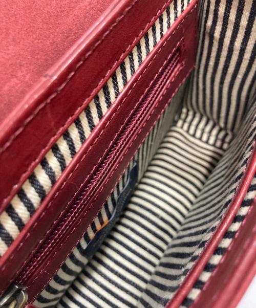 O MY BAG（オーマイバッグ）O MY BAG (オーマイバッグ) Audrey Mini ショルダーバッグ レッドの古着・服飾アイテム
