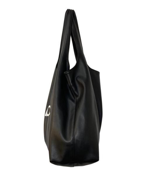 A.P.C.（アーペーセー）A.P.C. (アーペーセー) Ninon フェイクレザー トートバッグ ブラックの古着・服飾アイテム