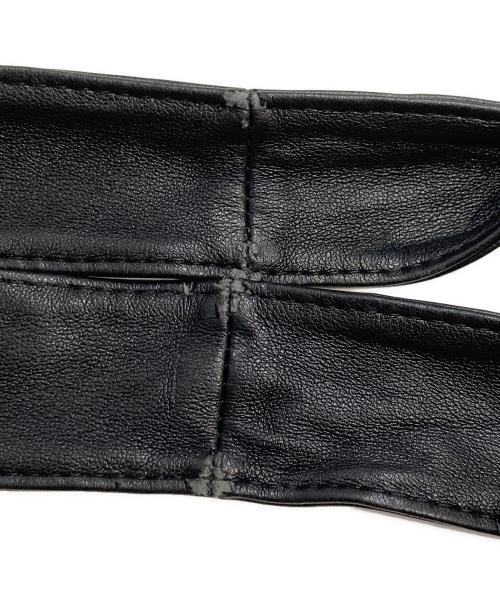 A.P.C.（アーペーセー）A.P.C. (アーペーセー) Ninon フェイクレザー トートバッグ ブラックの古着・服飾アイテム