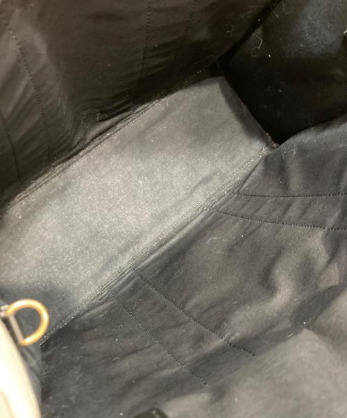 BALENCIAGA（バレンシアガ）BALENCIAGA (バレンシアガ) HARDWARE TOTE ハードウェアトートバッグ キャンバス ホワイト×ブラックの古着・服飾アイテム