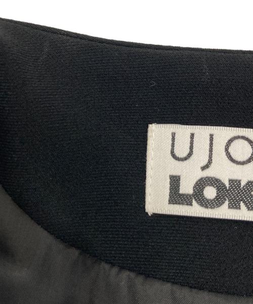Ujoh（ウジョー）Ujoh (ウジョー) LOKITHO (ロキト) コードエンブロイダリーベスト ブラック サイズ:2の古着・服飾アイテム
