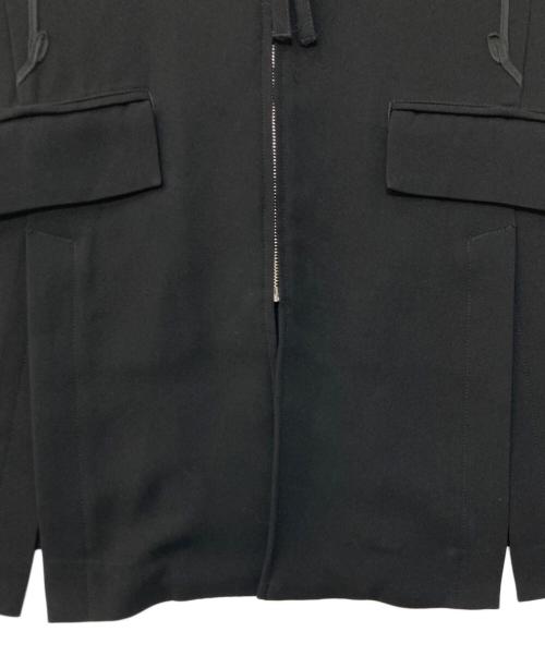 Ujoh（ウジョー）Ujoh (ウジョー) LOKITHO (ロキト) コードエンブロイダリーベスト ブラック サイズ:2の古着・服飾アイテム