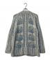 08sircus (ゼロエイトサーカス) KID MOHAIR CABLE CARDIGAN キッド モヘア ニット カーディガン ブルー サイズ:1：18000円