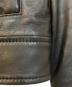 中古・古着 BOSS (ボス) Lambskin Leather Jacket ブラック サイズ:44：45000円
