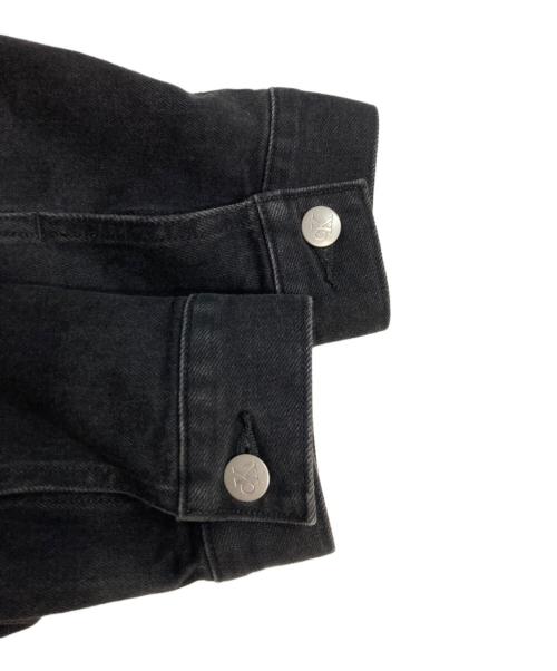 Calvin Klein Jeans（カルバンクラインジーンズ）Calvin Klein Jeans (カルバンクラインジーンズ) 90s デニムジャケット オーバーサイズ ブラックデニムジャケット ブラック サイズ:Sの古着・服飾アイテム