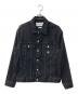 Calvin Klein Jeans（カルバンクラインジーンズ）の古着「90s デニムジャケット オーバーサイズ ブラックデニムジャケット」｜ブラック