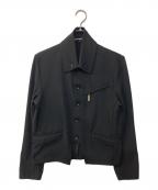 NO ID.ノーアイディー）の古着「ZIPショートJKT」｜ブラック