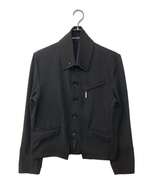 NO ID.（ノーアイディー）NO ID. (ノーアイディー) ZIPショートJKT ブラック サイズ:1の古着・服飾アイテム